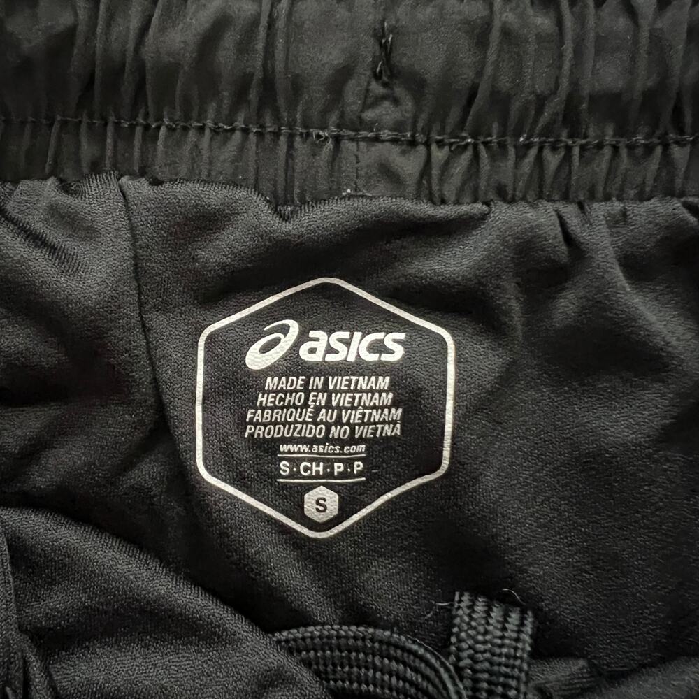ASICS Core Split Womens Black Quick Dry Build In Brief Running Athletic Shorts S - Picture 5 of 10